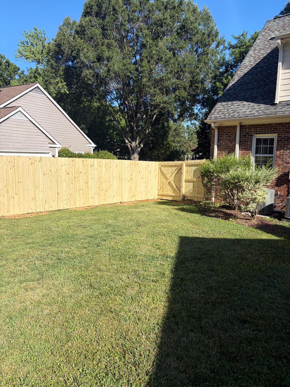 Wood Fencing Charlotte NC